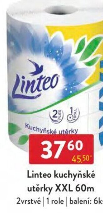 Qanto Linteo kuchyňské utěrky XXL 60m nabídka