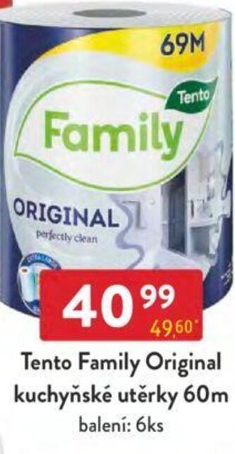 Qanto Tento Family Original kuchyňské utěrky 60m nabídka