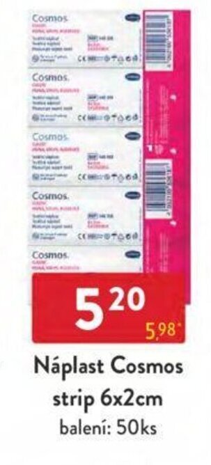 Qanto Náplast Cosmos strip 6x2cm nabídka