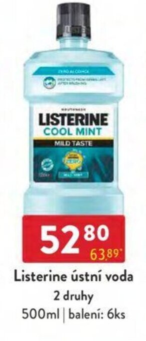 Listerine ústní voda