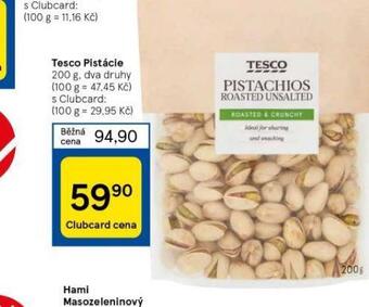 Tesco Tesco pistácie nabídka