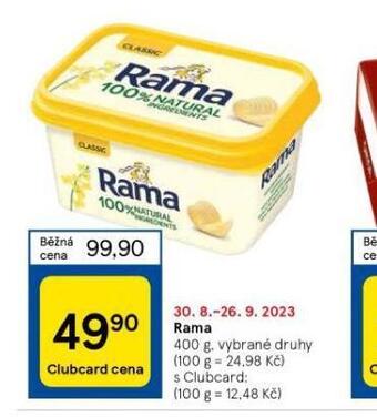 Tesco Rama nabídka