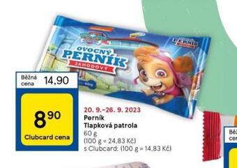Tesco Perník tlapková patrola nabídka