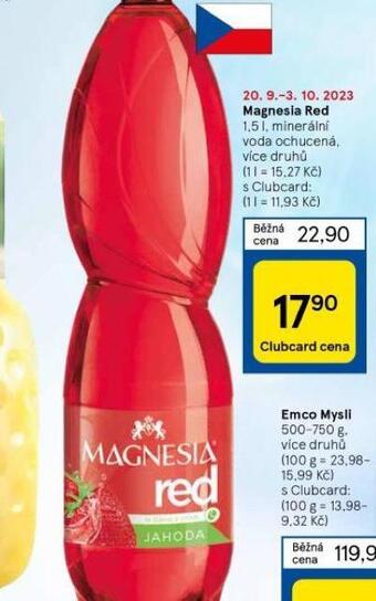 Tesco Magnesia red nabídka