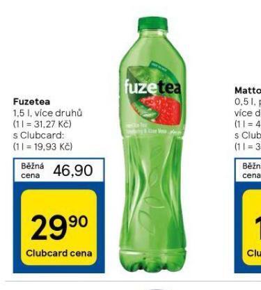 Tesco Fuzetea nabídka