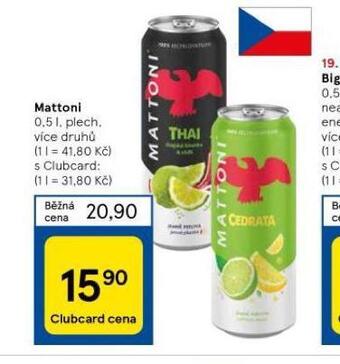 Tesco Mattoni nabídka