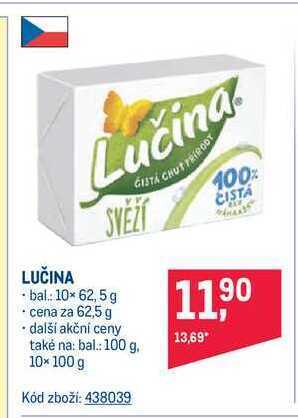 Makro Lučina 62,5 g nabídka