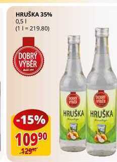 Flop Hruška 35% 0,5l nabídka