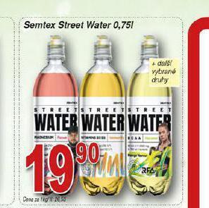 Hruška Semtex street water nabídka