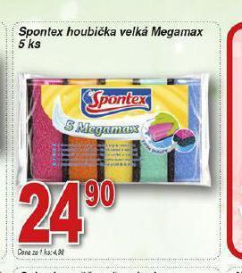 Hruška Spontex houbičky nabídka