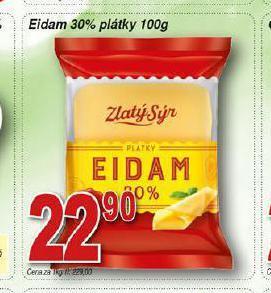 Hruška Eidam sýr nabídka