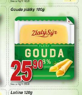Hruška Gouda sýr nabídka