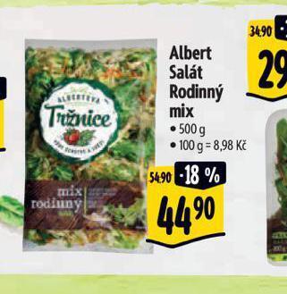 Albert Salát rodinný mix nabídka