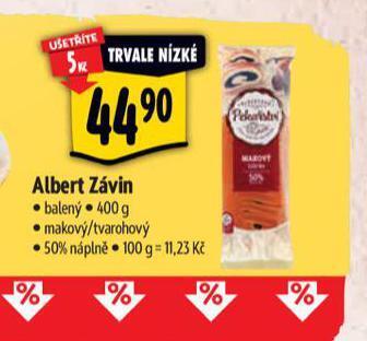 Albert Závin nabídka