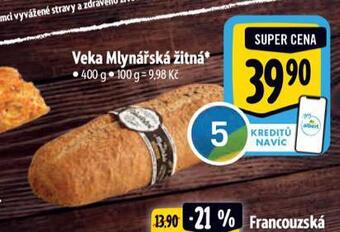 Albert Veka mlynářská žitná nabídka