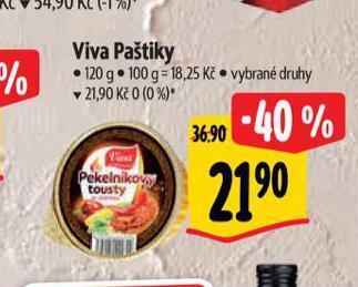 Albert Viva paštiky nabídka