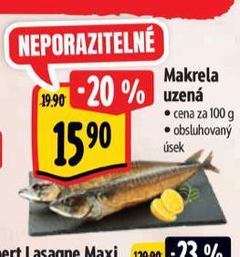 Albert Makrela uzená nabídka
