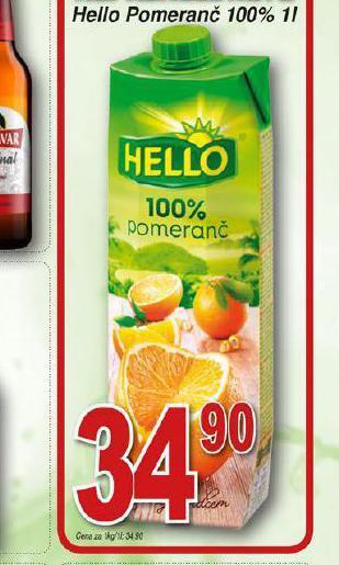 Hruška Hello nabídka