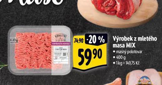 Albert Výrobek z mletého masa nabídka