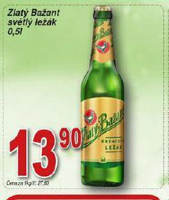 Hruška Pivo zlatý bažant nabídka