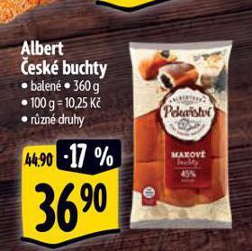 Albert České buchty nabídka