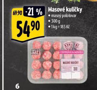 Albert Masové kuličky nabídka