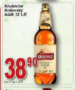 Hruška Pivo krušovice nabídka