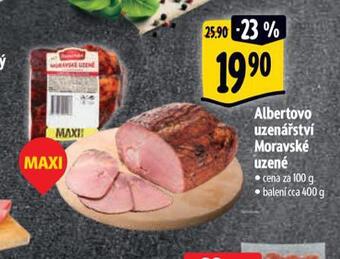 Albert Moravské uzené nabídka