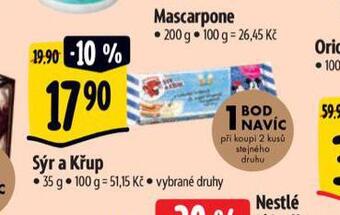 Albert Sýr a křup nabídka