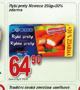 Hruška Rybí prsty nowaco nabídka