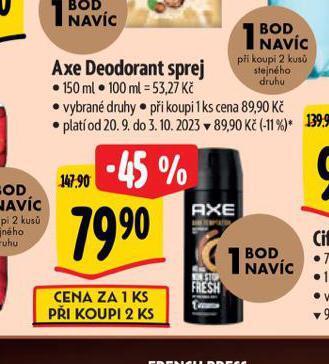 Albert Axe deodorant sprej nabídka