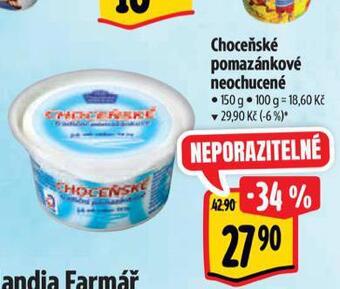 Albert Choceňské tradiční pomazánkové nabídka