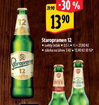 Albert Pivo staropramen nabídka