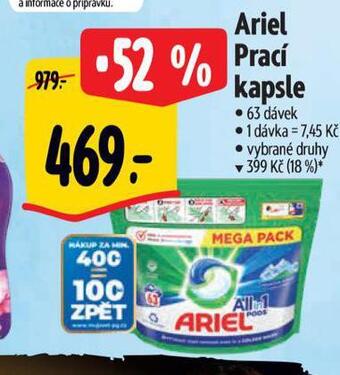 Albert Ariel prací kapsle nabídka