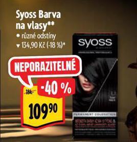 Albert Syoss barva na vlasy nabídka