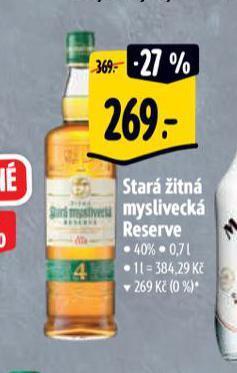 Albert Stará žitná myslivecká nabídka
