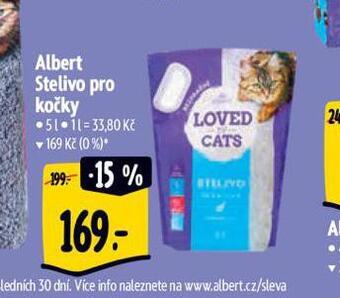 Albert Stelivo pro kočky nabídka