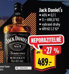 Albert Jack daniel's nabídka