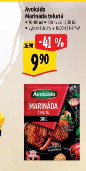 Albert Avokádo marináda tekutá nabídka