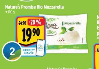 Albert Bio mozzarella nabídka