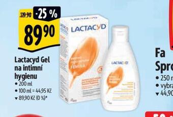 Albert Lactacyd intimní mycí gel nabídka