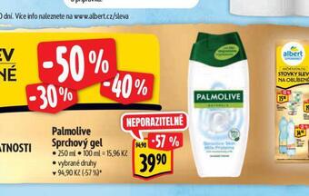 Albert Palmolive sprchový gel nabídka