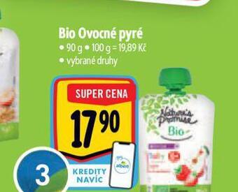 Albert Bio ovocné pyré nabídka
