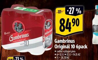 Albert Pivo gambrinus originál nabídka