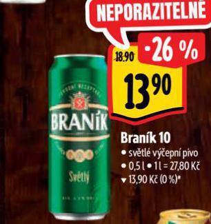 Albert Pivo braník 10 nabídka