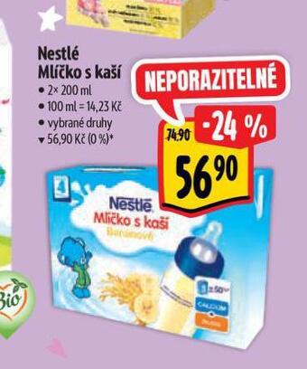 Albert Nestlé mlíčko s kaší nabídka