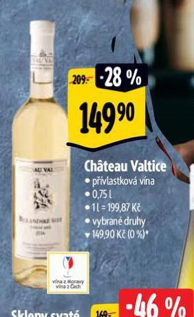 Albert Chateau valtice nabídka