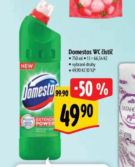 Albert Domestos wc čistič nabídka