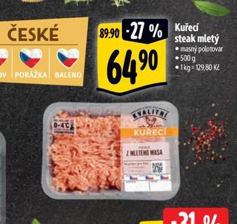 Albert Kuřecí steak mletý nabídka
