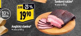 Albert Anglická slanina nabídka